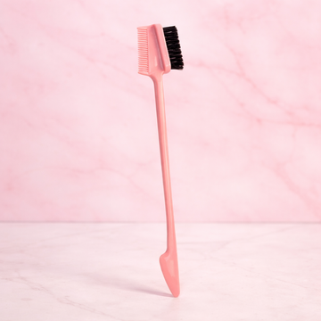 Edge styling brush
